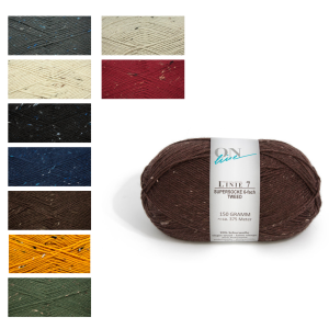 LINIE 7 SUPERSOCKE 6-FACH TWEED