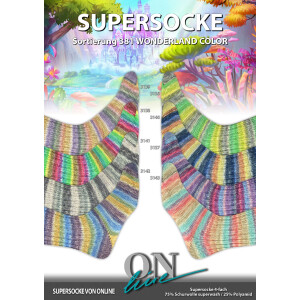 SUPERSOCKE 100 SORT. 381 WONDERLAND COLOR