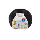 ALIZE COTTON GOLD HOBBY NEW 60 BLACK