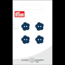 PRYM UNION KNOPF POLYESTERKNOPF 2-LOCH BLUME 68 Marine
