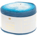 RICO CREATIVE COTTON DÉGRADÉ LUCKY 8 AQUA