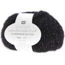 RICO Essentials Super Kid Mohair Loves Silk Glamorous Glitter Schwarz