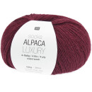RICO SOCKS ALPACA LUXURY 4-FÄDIG BORDEAUX