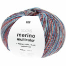 RICO SOCKS MERINO MULTICOLOR 4-FÄDIG ELEMENTS