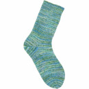 RICO SOCKS MERINO MULTICOLOR 4-FÄDIG AQUA