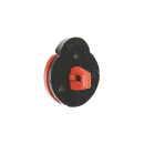 RICO DESIGN KNOPF MARIENKÄFER ROT 1,3 x 1,5 cm (4 STK.)