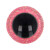 SICHERHEITSAUGEN ZWEIFARBIG GLITTER Ø 12mm Rosa
