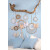 GLOREX METALLRINGE WEISS