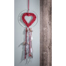 GLOREX METALLHERZ SCHWARZ 3-ER SET 15, 20, 30 cm