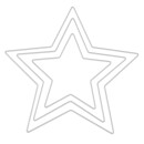 GOREX METALLSTERN WEISS