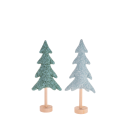 GLOREX TANNENBÄUM PLÜSCH 2-FACH SORT....