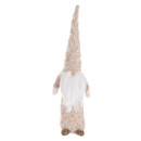 GLOREX WEIHNACHTSWICHTEL PLÜSCH NATUR 11 x 8,5 x...