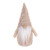 GLOREX WEIHNACHTSWICHTEL PLÜSCH NATUR 12 x 7,5 x 23 cm