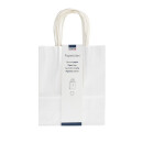 GLOREX PAPIERTRAGETASCHE MIT KORDELGRIFF WEISS 18 x 21 x...