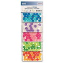 GLOREX KUNSTSTOFFPERLEN-MIX EIS-BUNT 5-FACH SORT. 50G 8MM