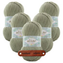 5 x ALIZE HAPPY BABY NEW 138 MIT LABEL