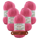 5 x ALIZE HAPPY BABY NEW 157 MIT LABEL