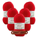 5 x ALIZE HAPPY BABY NEW 56 MIT LABEL