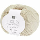 RICO DESIGN LUXURY PIMA COTTON x CASHMERE Sand