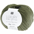 RICO DESIGN LUXURY PIMA COTTON x CASHMERE Oliv