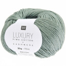 RICO DESIGN LUXURY PIMA COTTON x CASHMERE Taubenblau