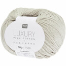 RICO DESIGN LUXURY PIMA COTTON x CASHMERE Hellgrau