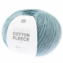 RICO CREATIVE COTTON FLEECE DK 018 taubenblau