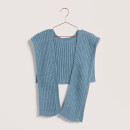 RICO CREATIVE COTTON FLEECE DK 018 taubenblau