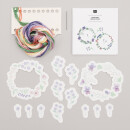 Rico Design Stick & Stitch Packung Blumenkränze...
