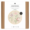 Rico Design Stickpackung Frühlingsblumen Ø 15 cm