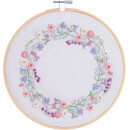 Rico Design Stickpackung Blumenkranz Ø 20 cm