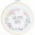 Rico Design Stickpackung Blumenkranz Ø 20 cm