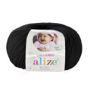 ALIZE Baby Wool 60 Black