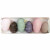 RICO DESIGN  FILZEI ROSA/BLAU 6 STK. Ø 4 cm
