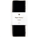 RICO DESIGN PAPER POETRY WEBBAND MIT NAHT 38 MM x 3 M