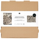 Rico Design Stickpackung Pouch Echinacea 22,5 x 17 cm