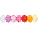 RICO DESIGN ITOSHII POLYGON PERLEN REGENBOGEN 4 x 6 x 6...