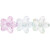 RICO DESIGN ITOSHII BLUMENPERLEN OZEAN MIX HOLOGRARISCH 15x15x7mm (12 STK.)