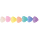 RICO DESIGN ITOSCHII HERZPERLEN MINI PASTELL 8x9x5mm (70...