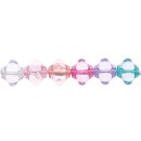 RICO DESIGN ITOSHII BLUMENPERLEN ROSA/BLAU/ MIX  9x9x9mm...