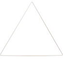 RICO METALLRING DREIECK WEISS 30 CM